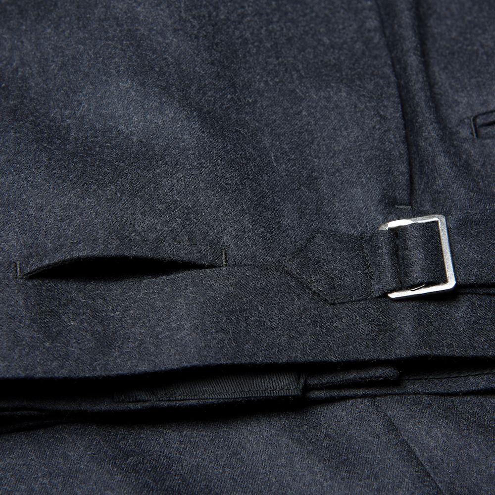 Mid Blue Flannel Suit