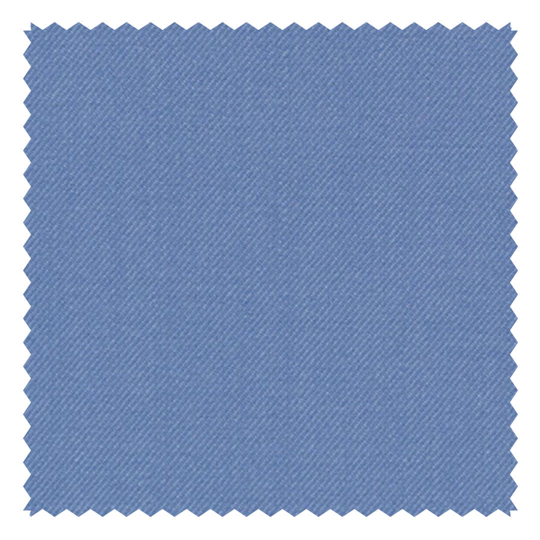 Steel Blue Solid "Rainbow" Plain Twill