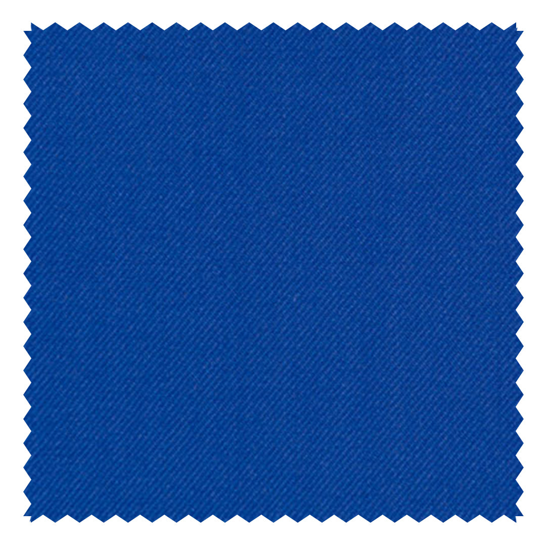 Mid Blue Solid "Rainbow" Plain Twill