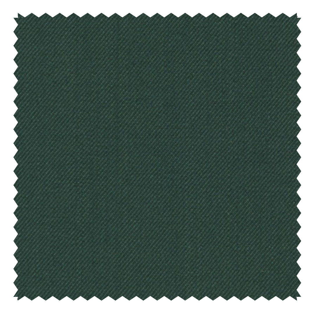 Forest Green Solid "Rainbow" Plain Twill