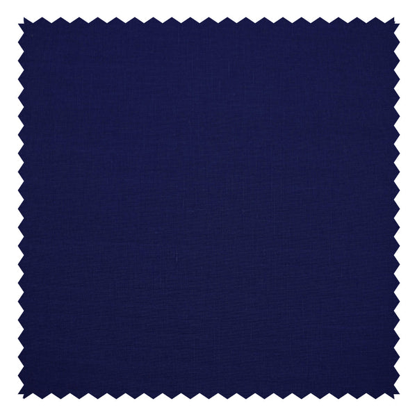 Indigo Blue Plain "Natural Elements" Linen