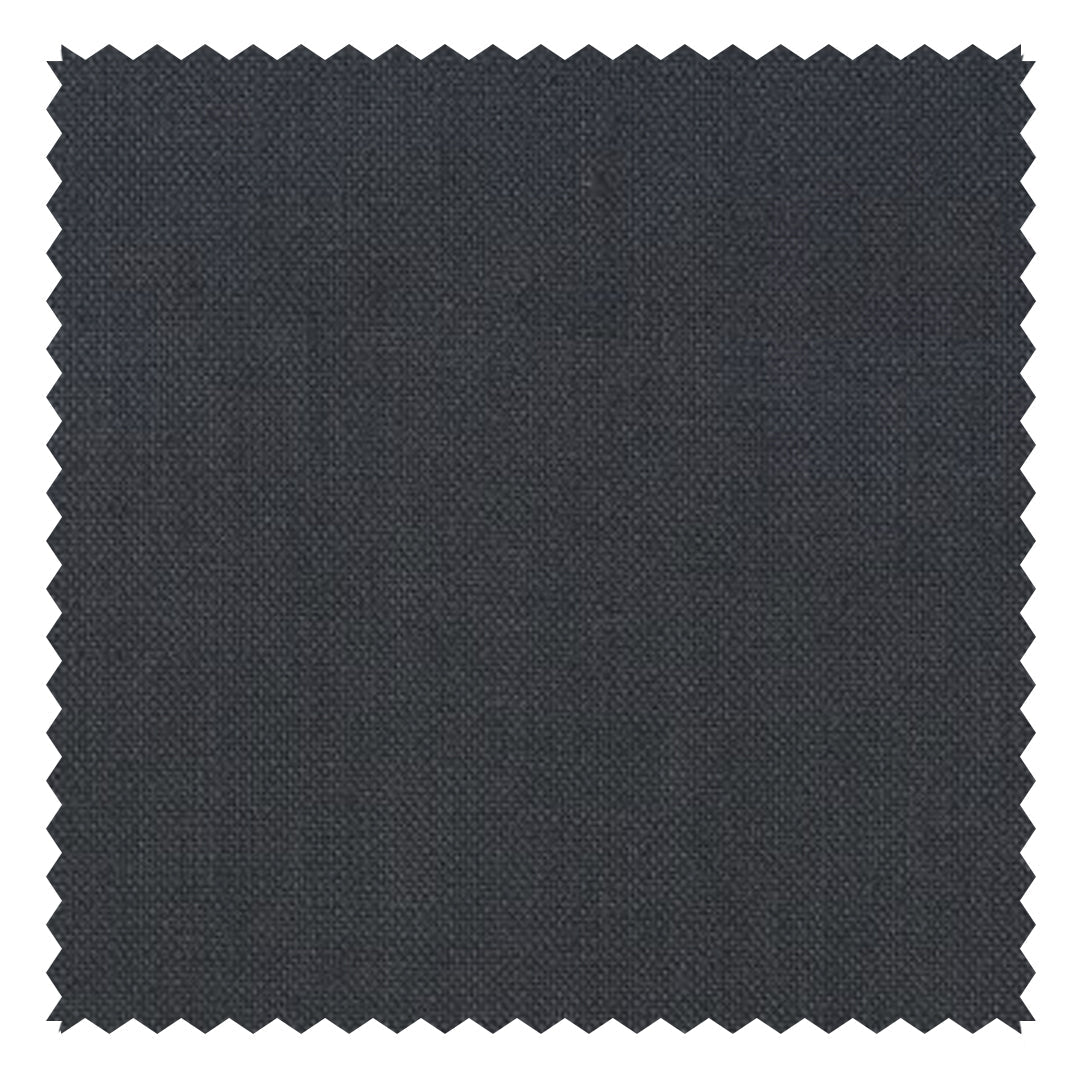Dark Grey Plain "Natural Elements" Linen
