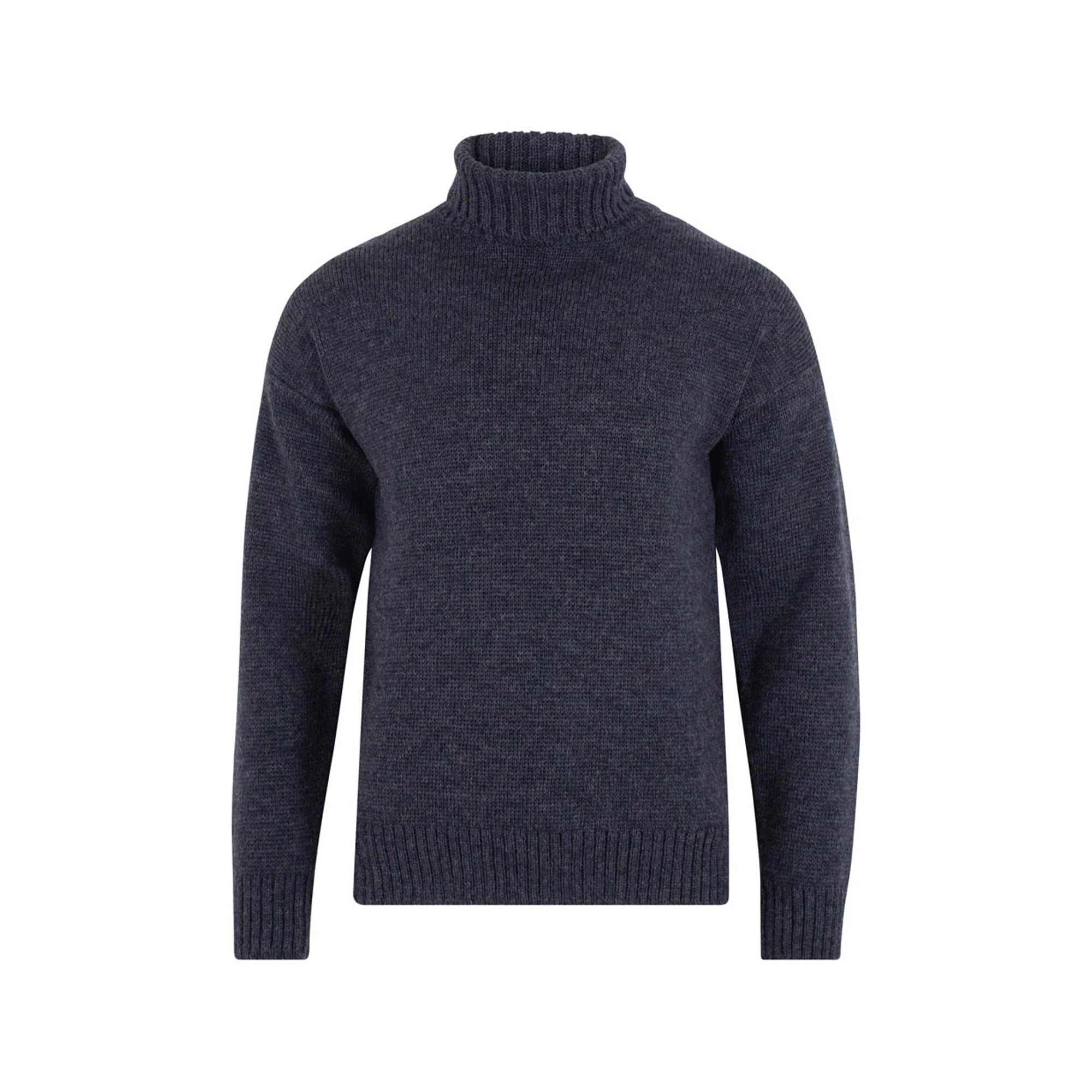 British Wool Submariner Roll Neck Jumper