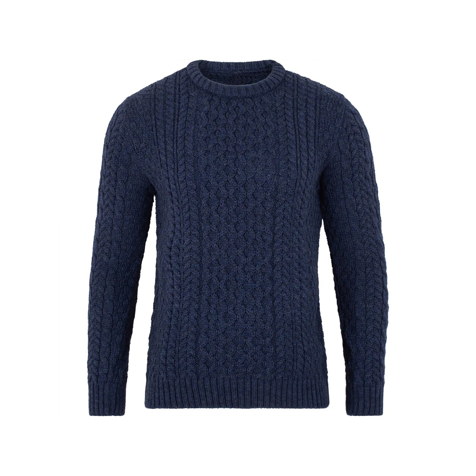 British Wool Fisherman's Aran Jumper