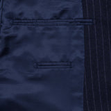 Navy Chalk Stripe Three Piece Suit