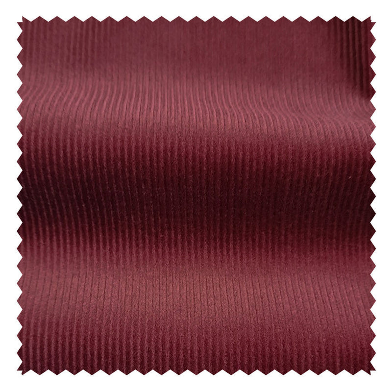 Burgundy "Velvis 1000" Stretch Corduroy