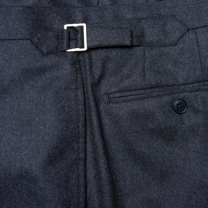 Charcoal Flannel Suit – Pope & Bradley USA
